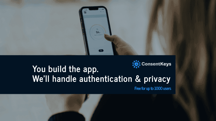 Women on an app on her cell phone